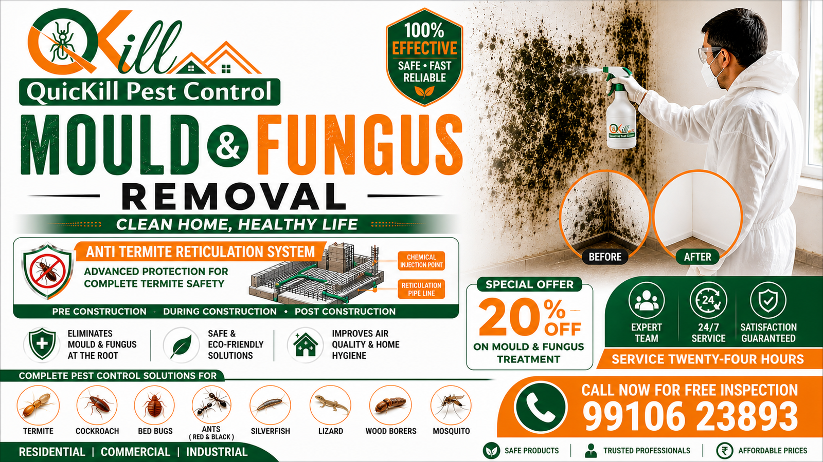 Mould & Fungus Removal service image